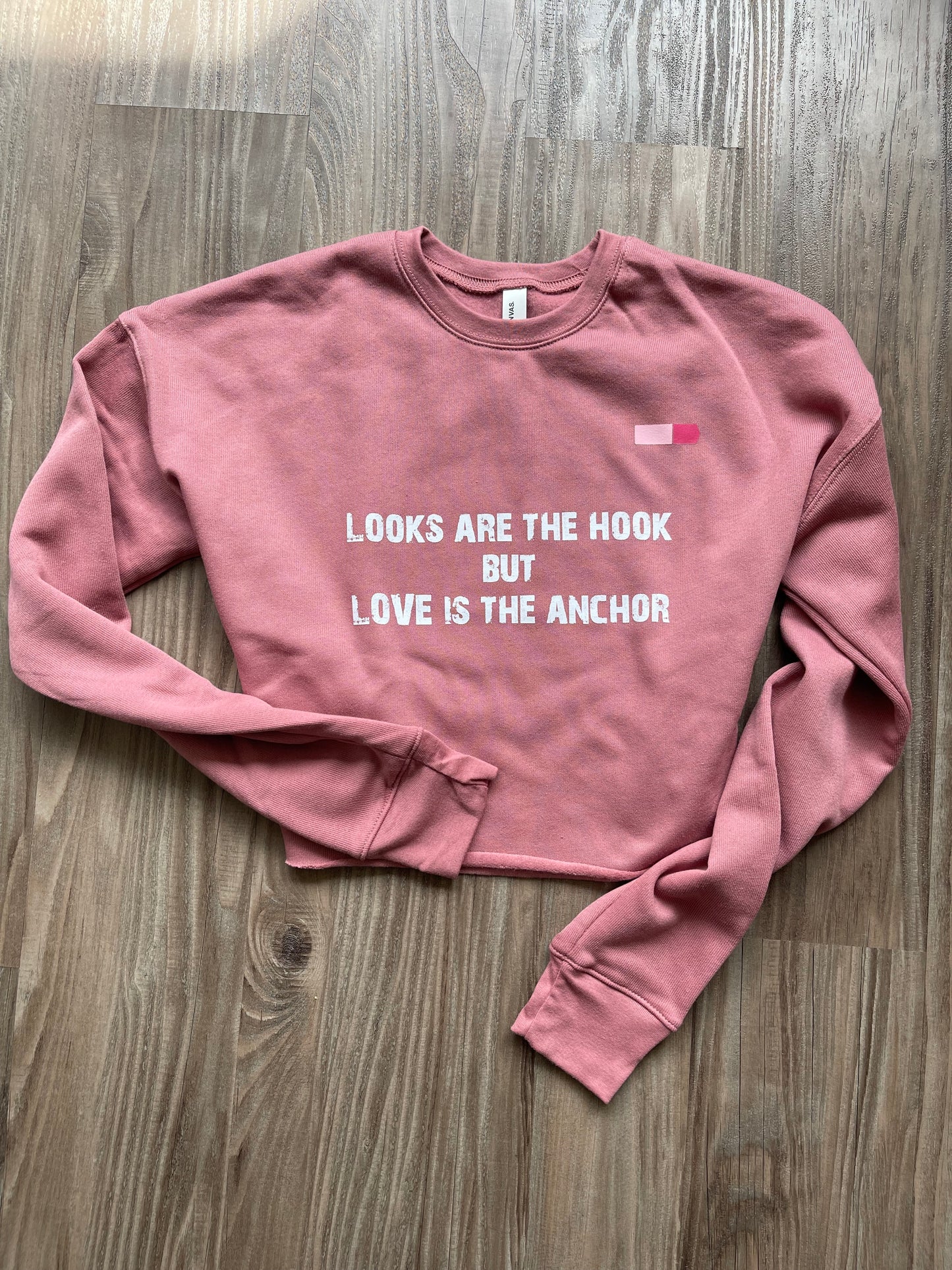 Ladies' Cropped Fleece Crew